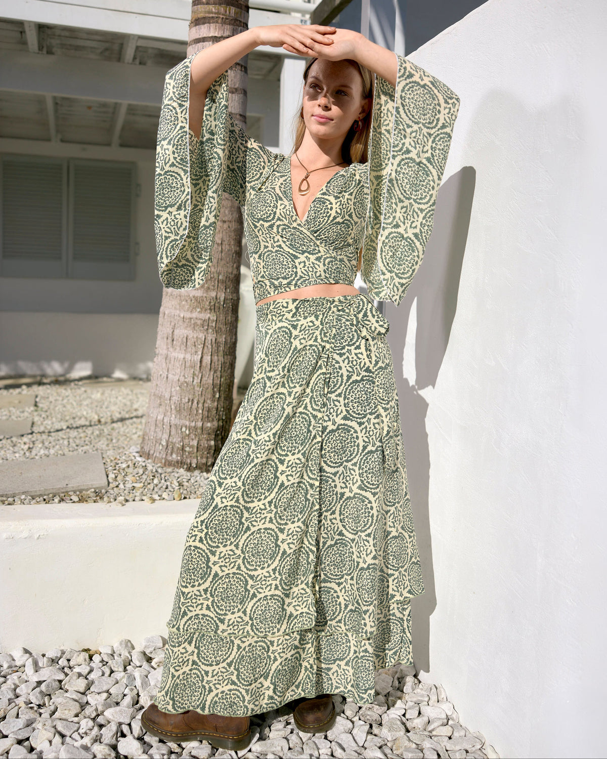 SELENE TOP WILD MOSS