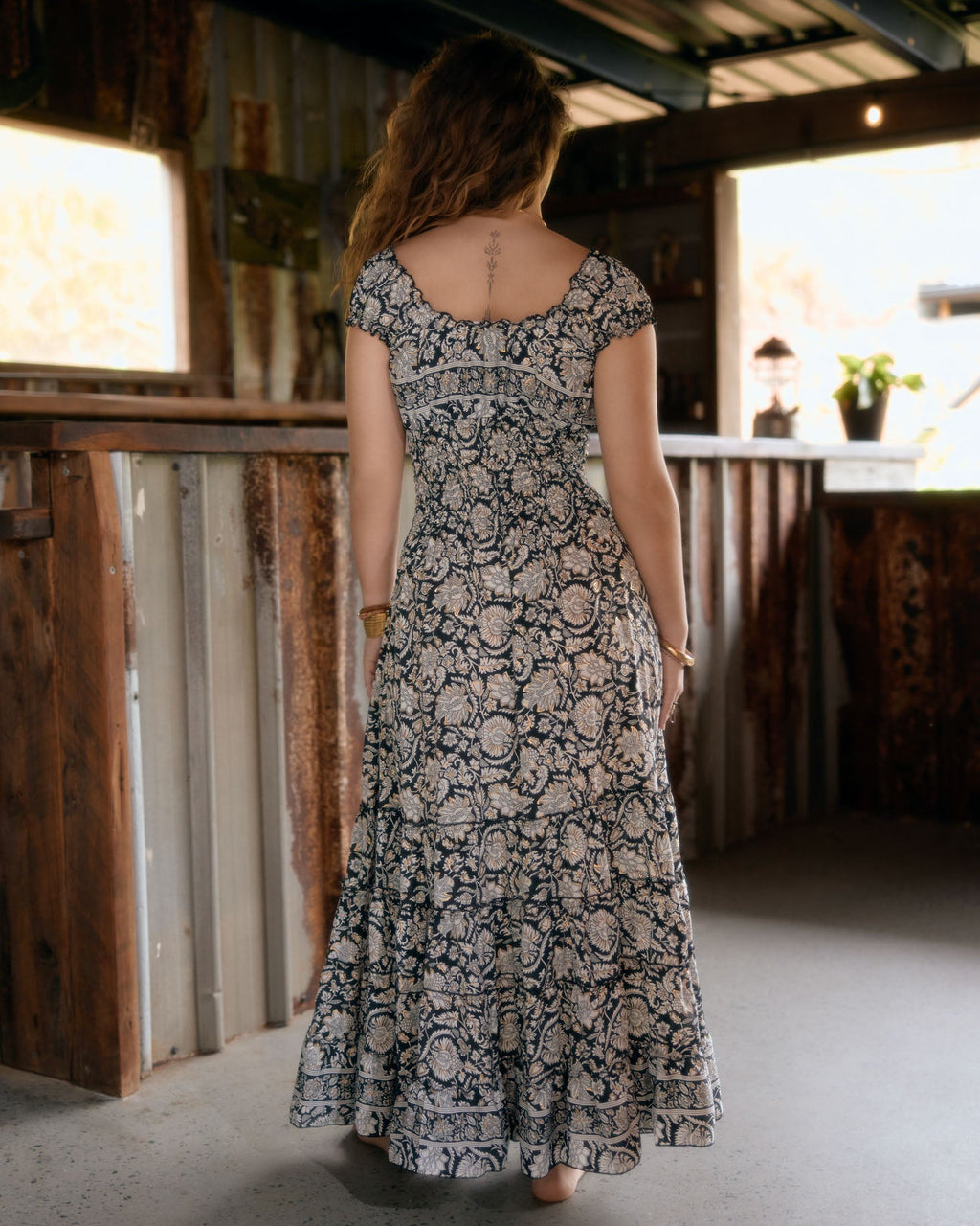 SAMARA MAXI DRESS WILD INK