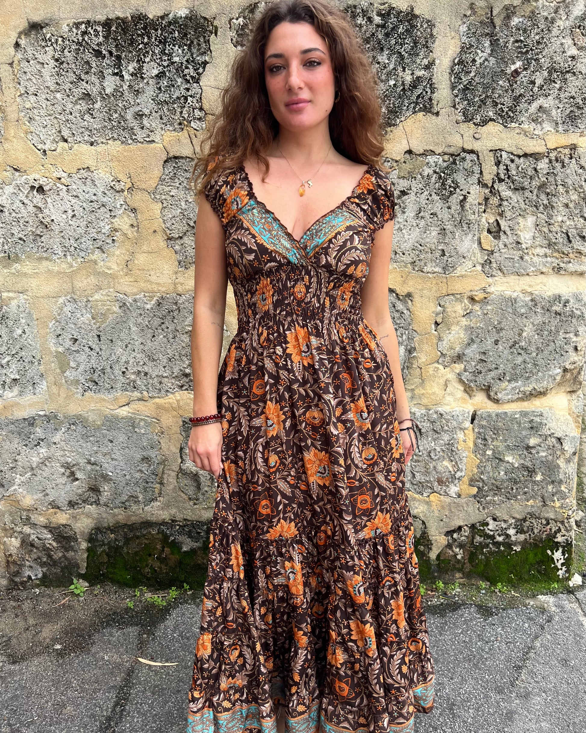 SAMARA MAXI DRESS SUNSTONE