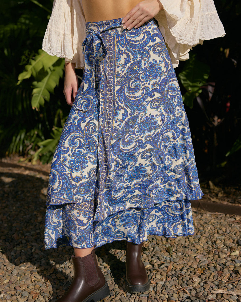 SOLEA MAXI SKIRT SEA WHISPER