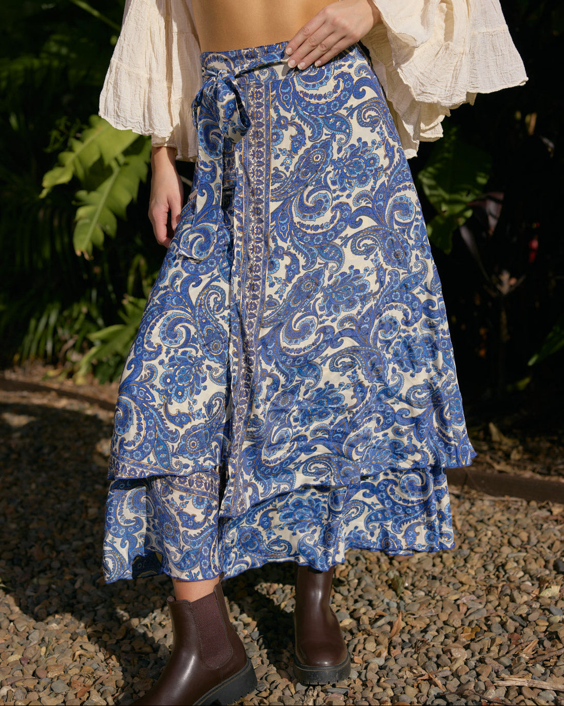 SOLEA MAXI SKIRT SEA WHISPER