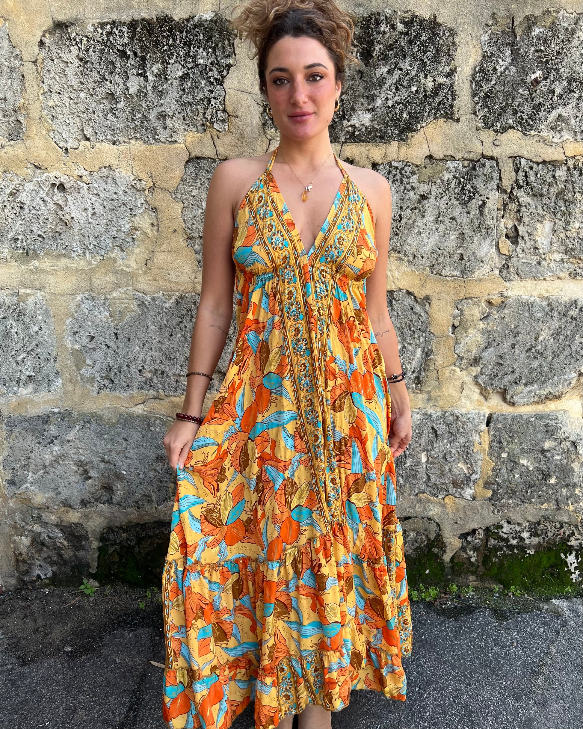SELAH MAXI DRESS SUNBURST