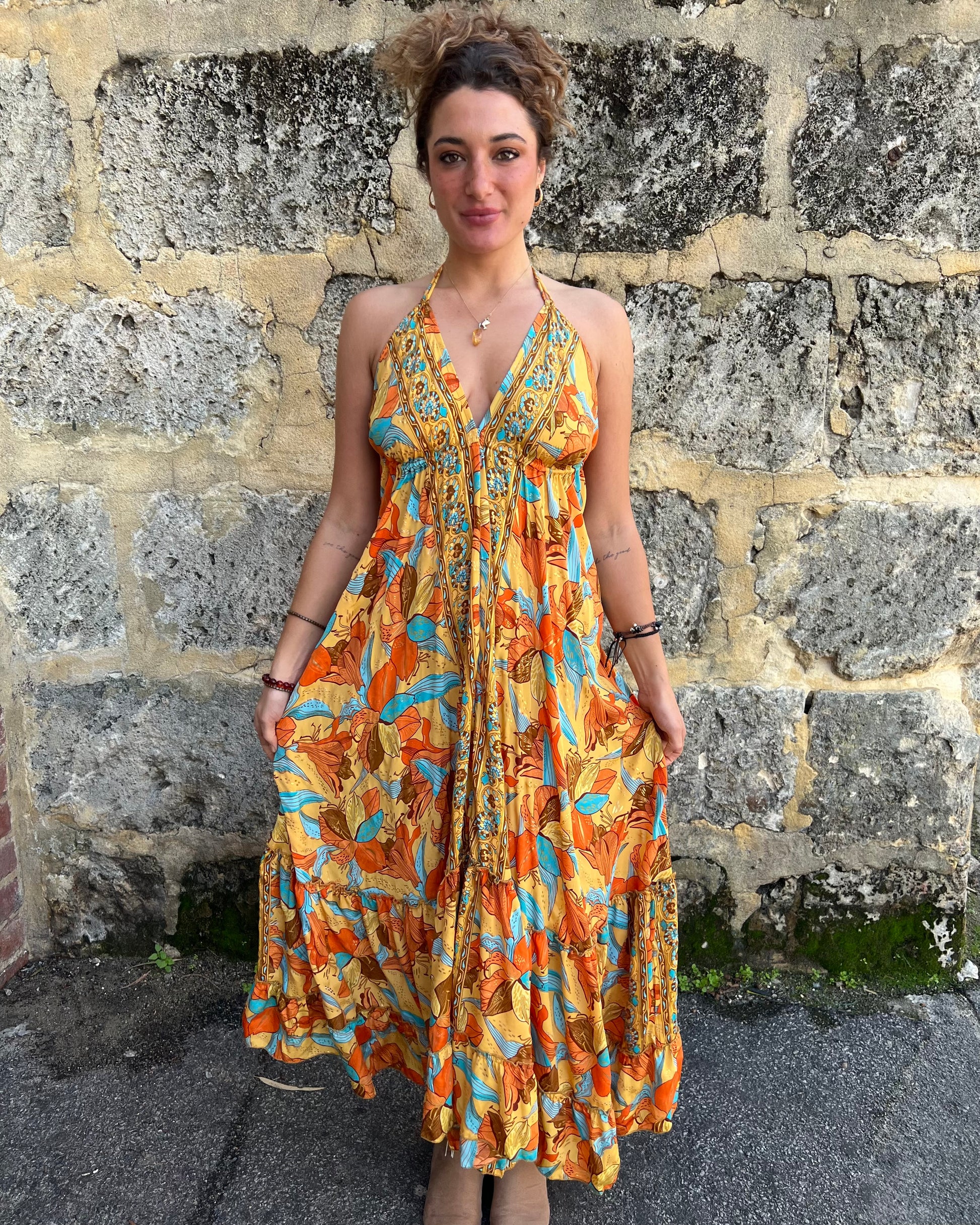 SELAH MAXI DRESS SUNBURST