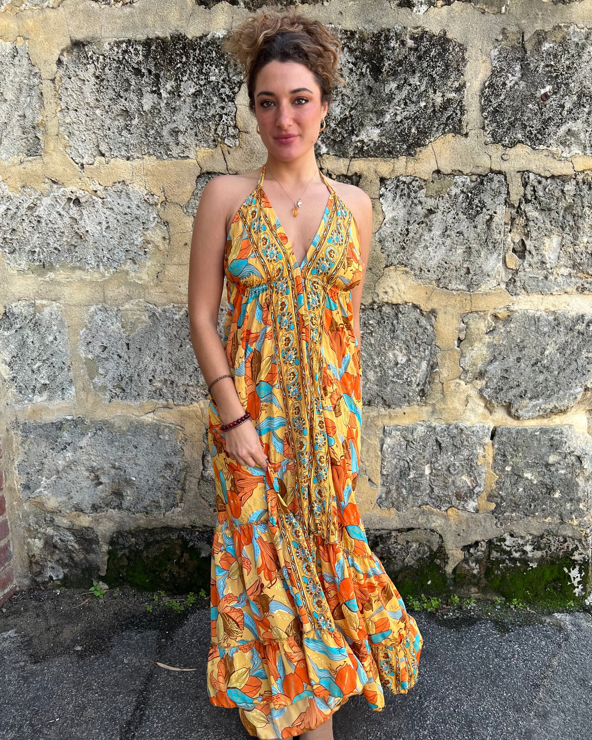 SELAH MAXI DRESS SUNBURST