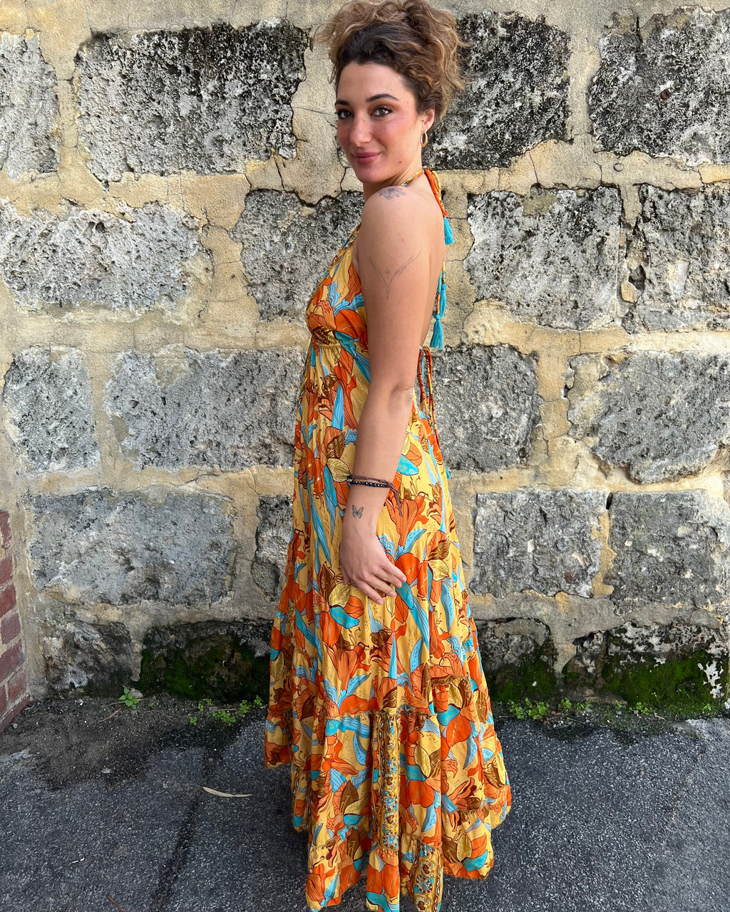 SELAH MAXI DRESS SUNBURST