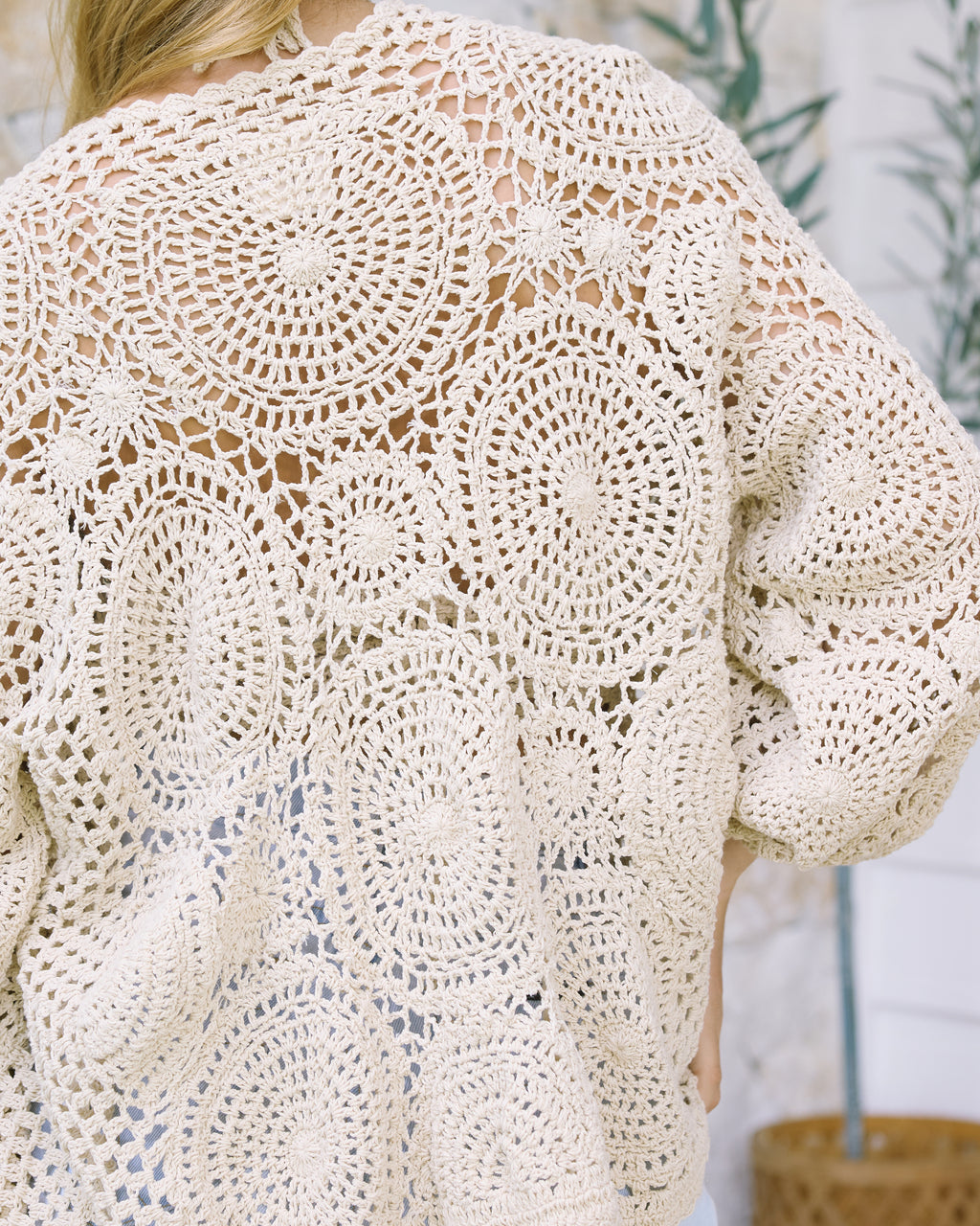 KYRA CARDIGAN VINTAGE CREAM