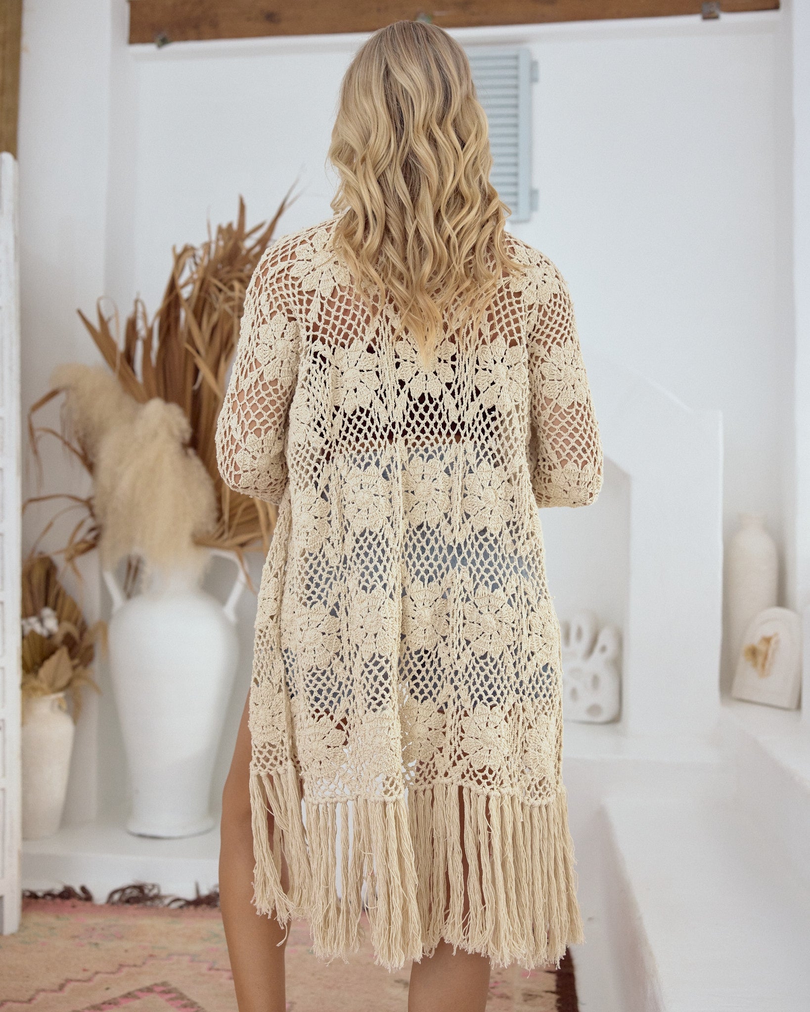 MINA CARDIGAN VINTAGE CREAM