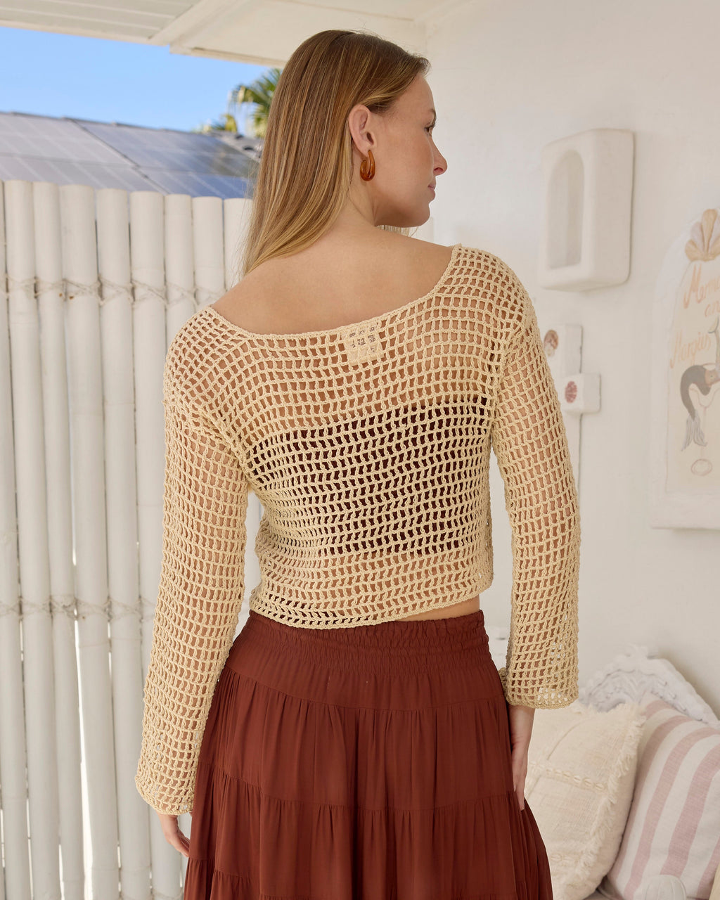NORA TOP VINTAGE CREAM
