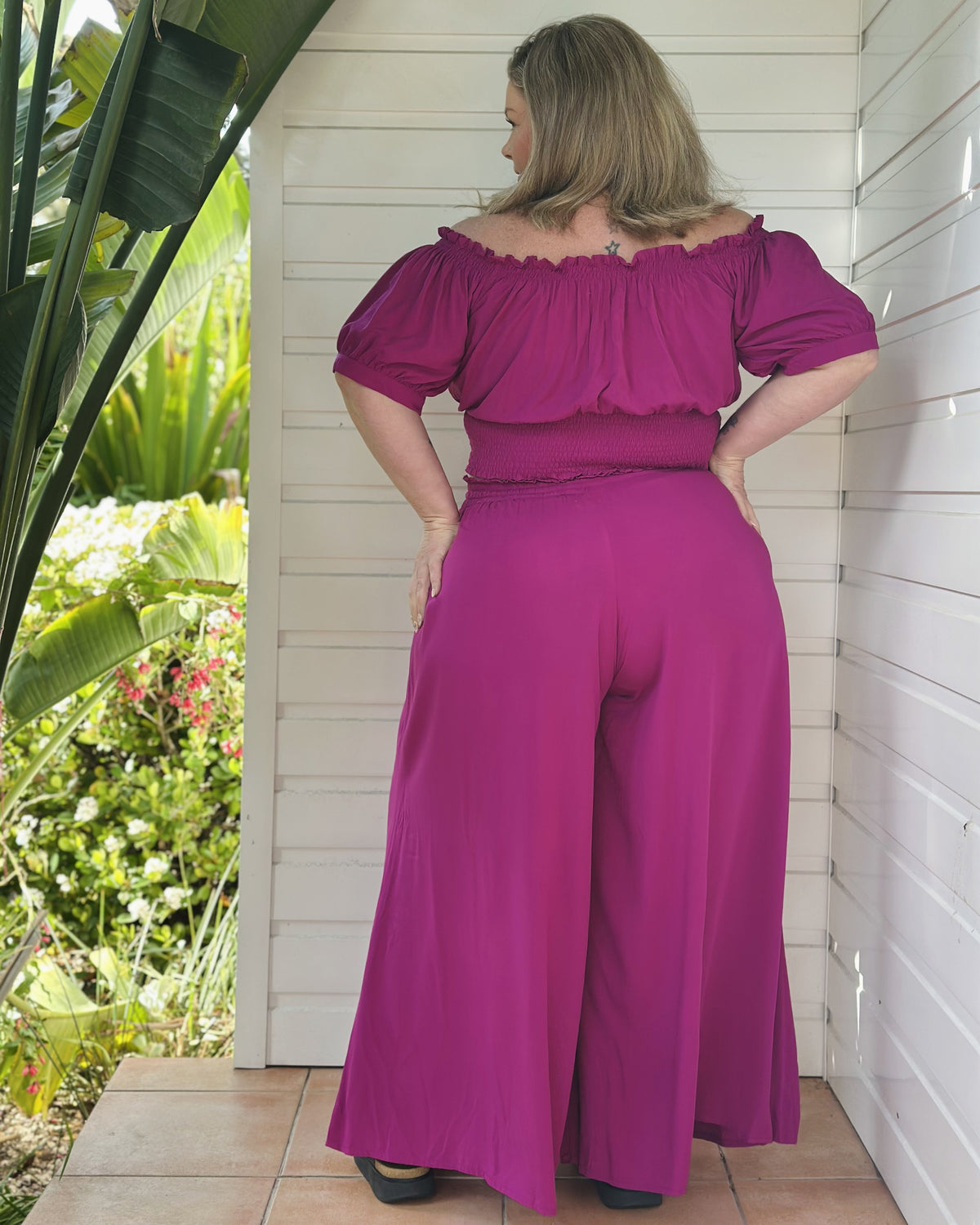 BILLY PANT MAGENTA