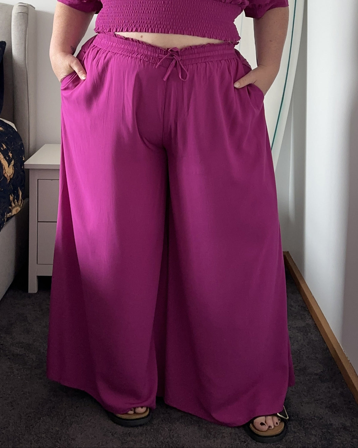 BILLY PANT MAGENTA