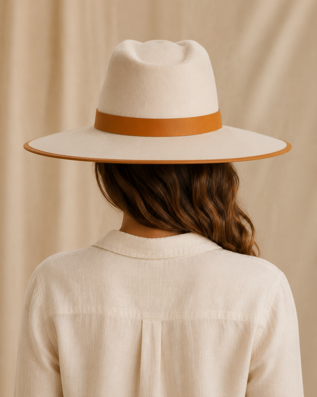 TAHLIA PANAMA HAT SNOW