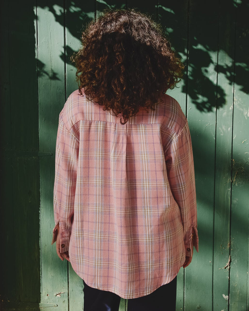 JOAN FLANNEL SHACKET PINK