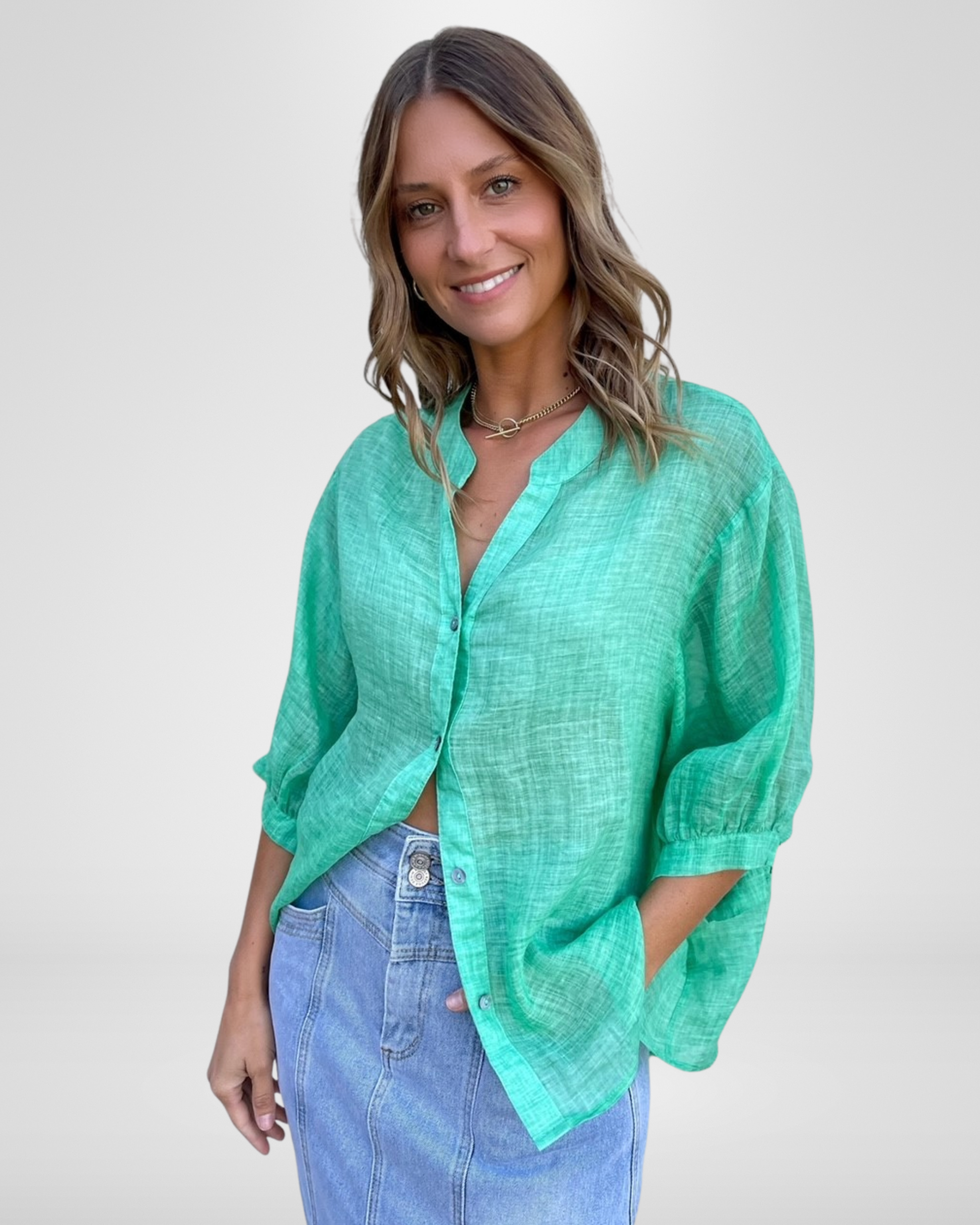 SKY TOP SPRING GREEN