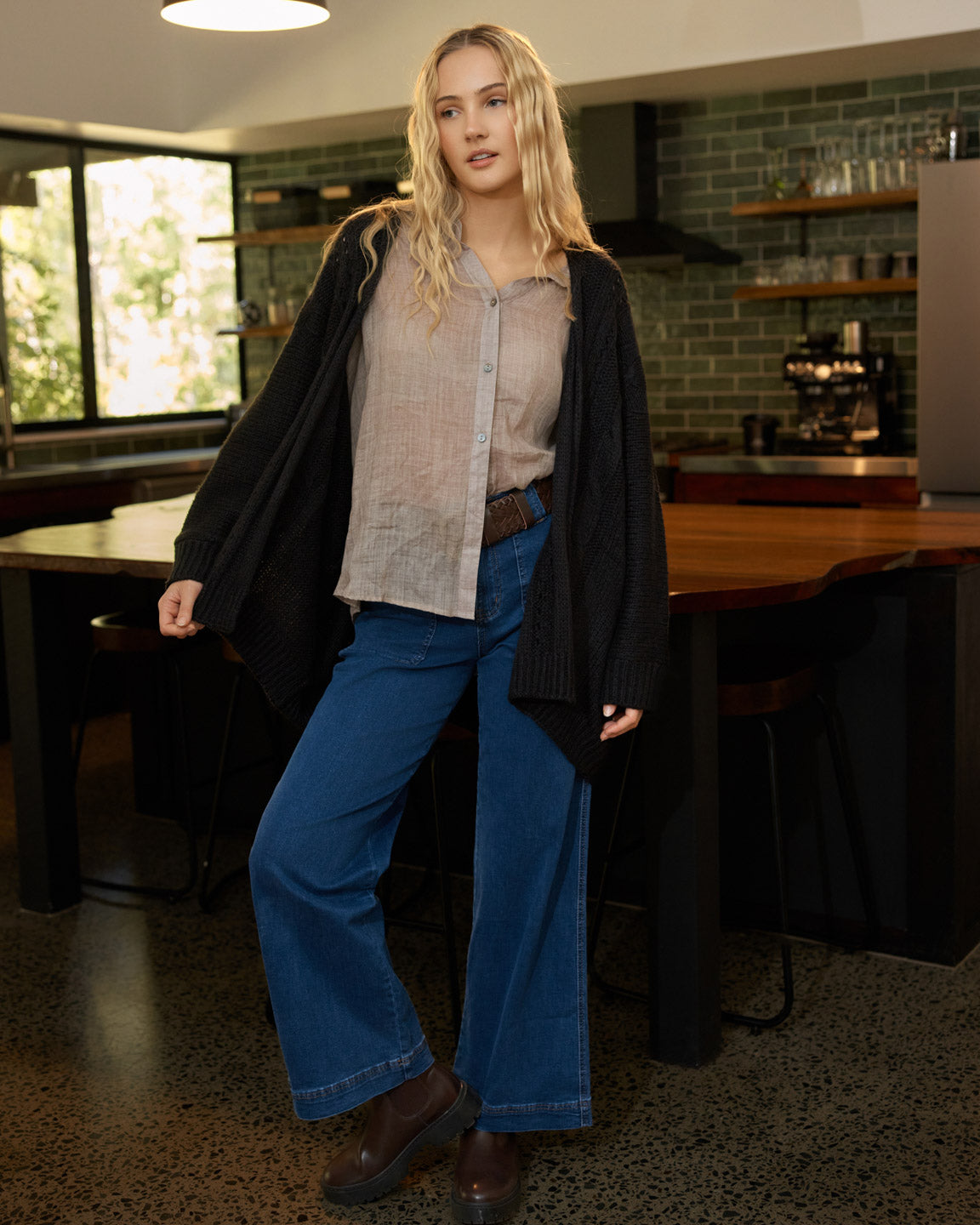 MILLY CARDIGAN BLACK