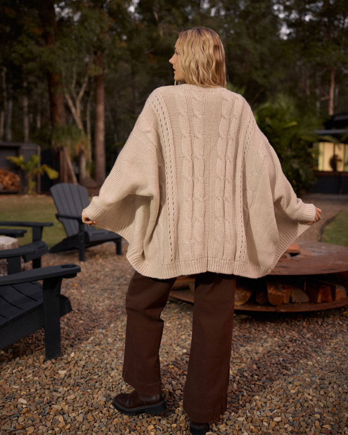 MILLY CARDIGAN OATMEAL