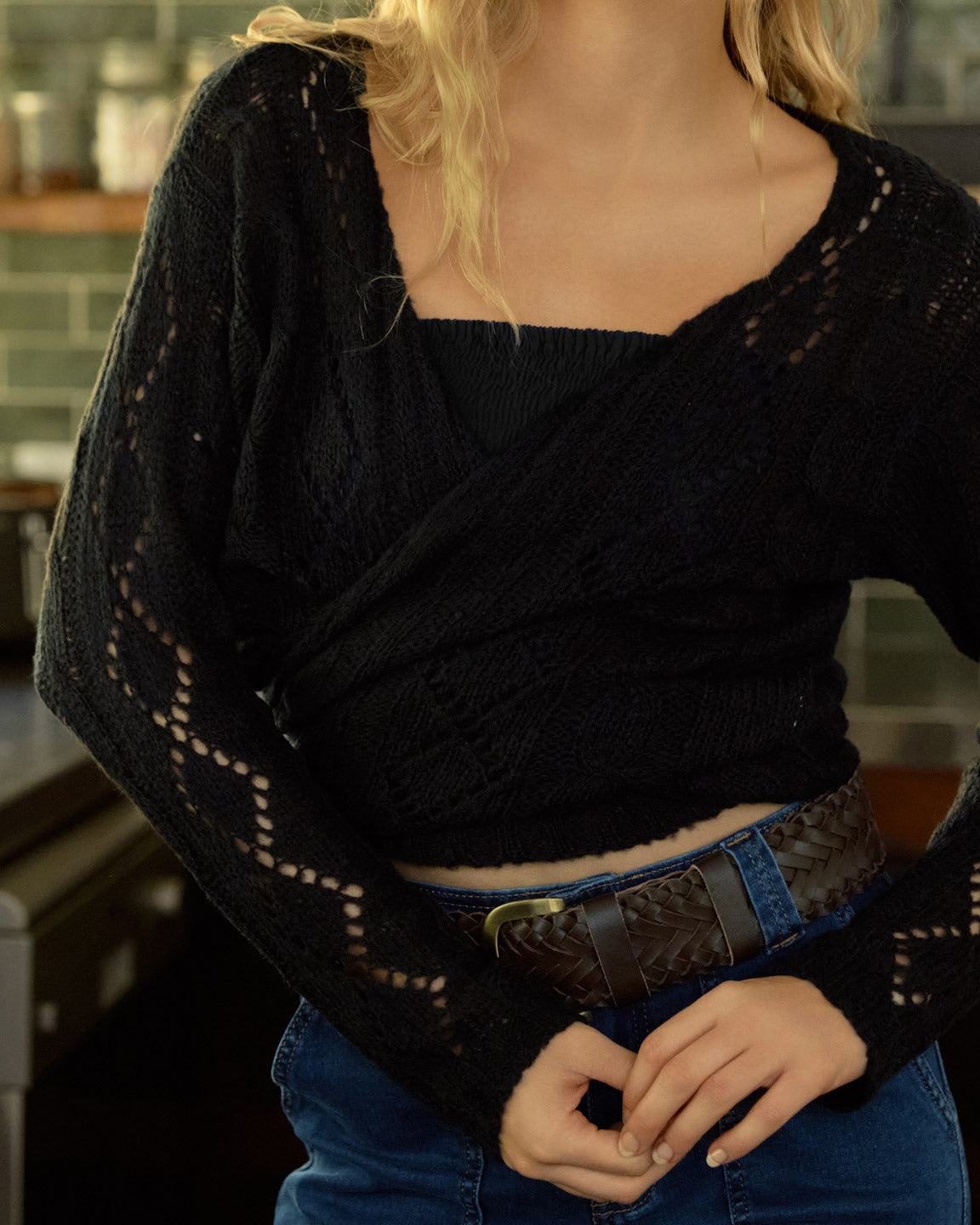 WILLOW CARDIGAN BLACK