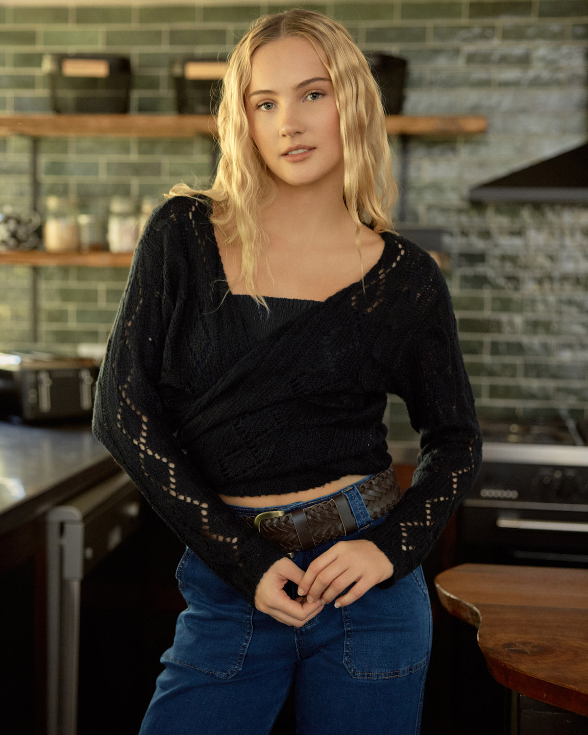 WILLOW CARDIGAN BLACK