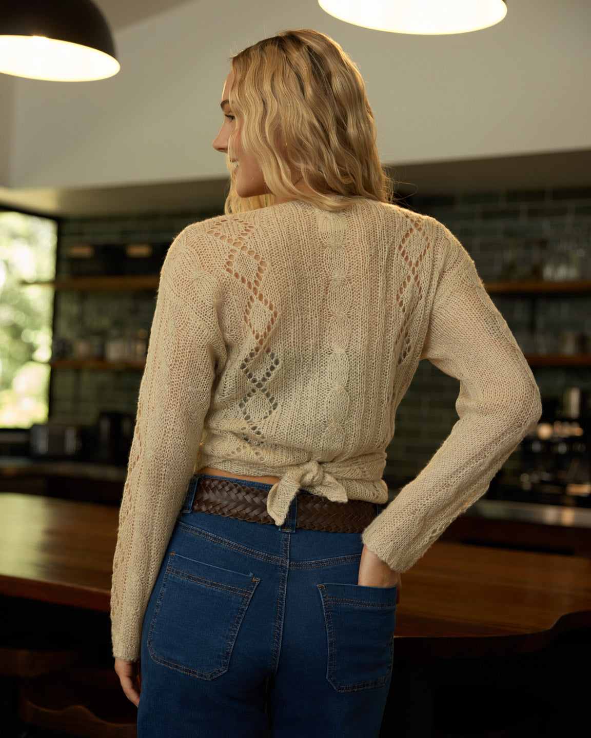 WILLOW CARDIGAN OATMEAL