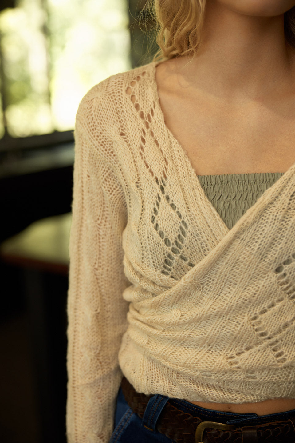WILLOW CARDIGAN OATMEAL