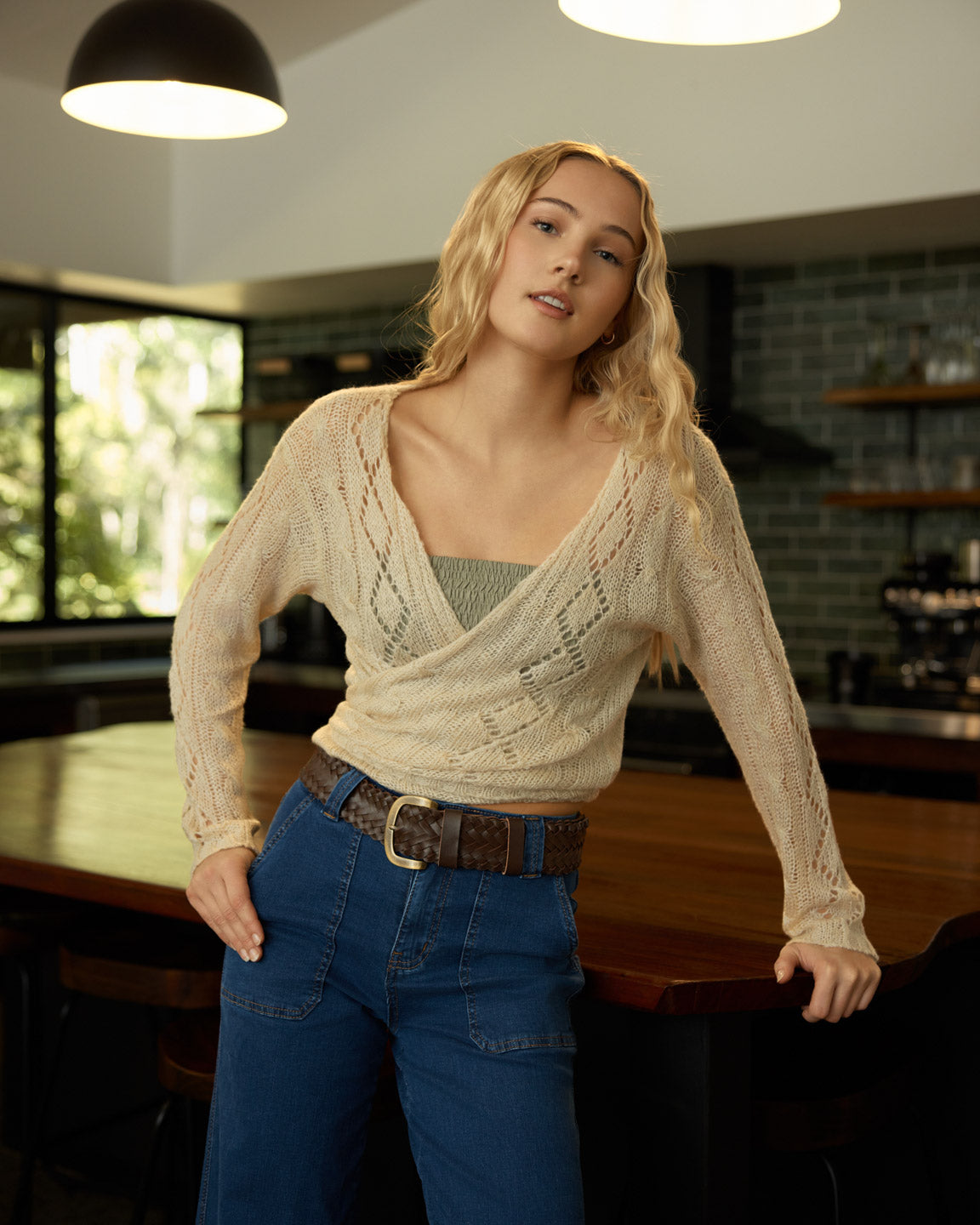 WILLOW CARDIGAN OATMEAL