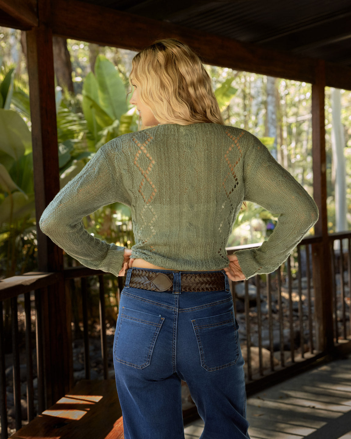 WILLOW CARDIGAN SAGE
