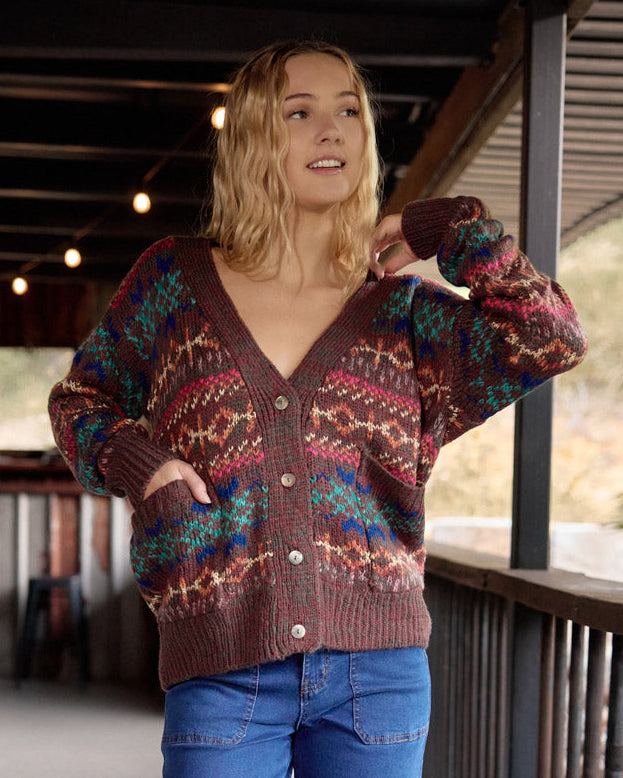 MARGI CARDIGAN SUNSET