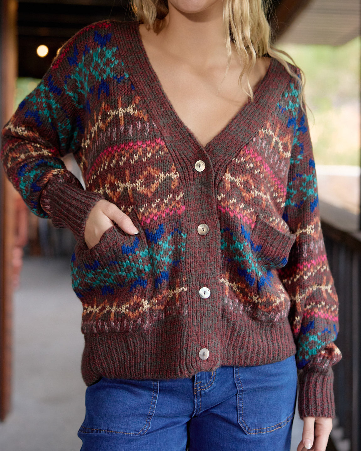 MARGI CARDIGAN SUNSET