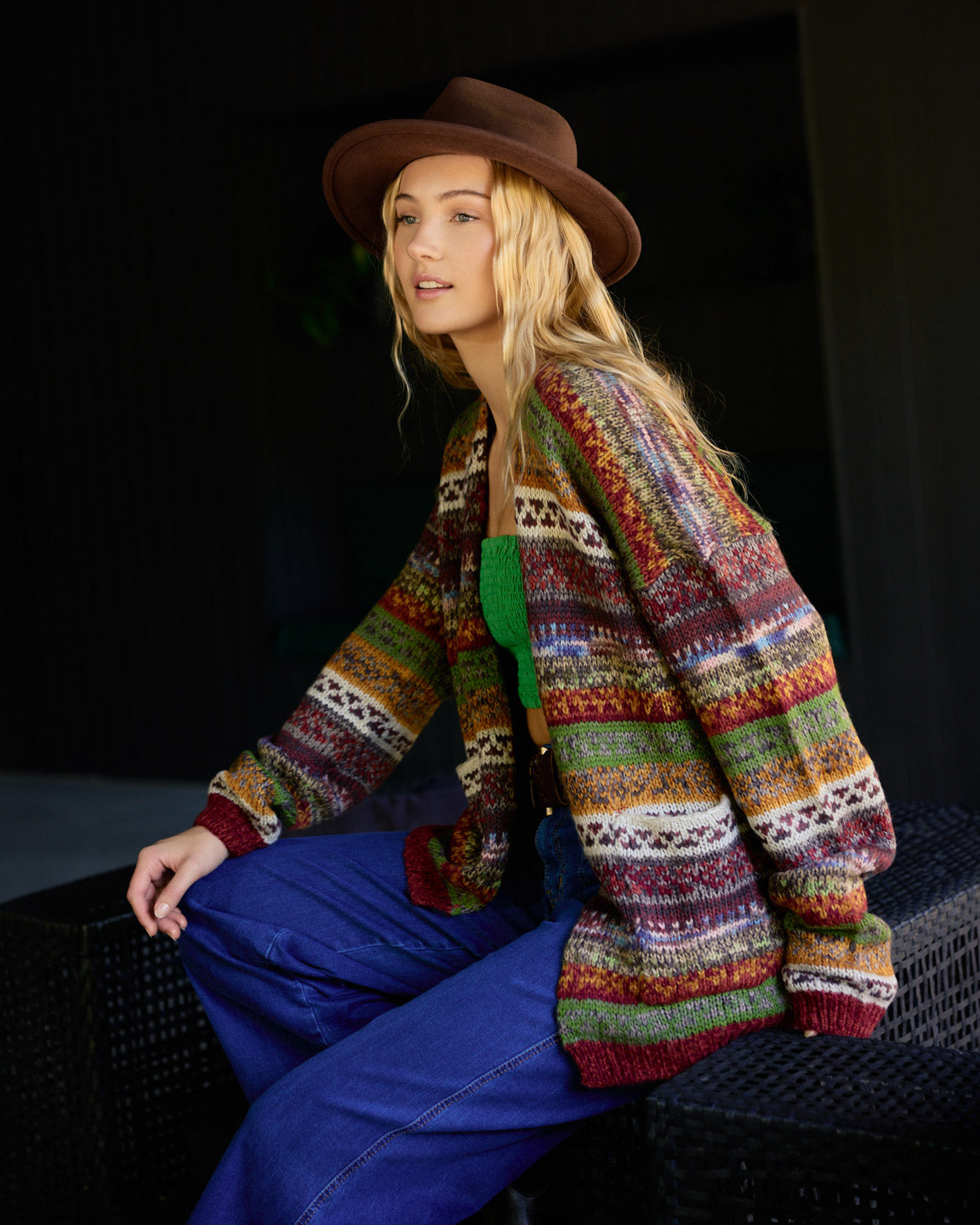ALMA CARDIGAN FORREST