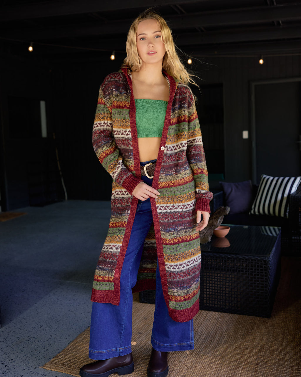 ELLA CARDIGAN FORREST