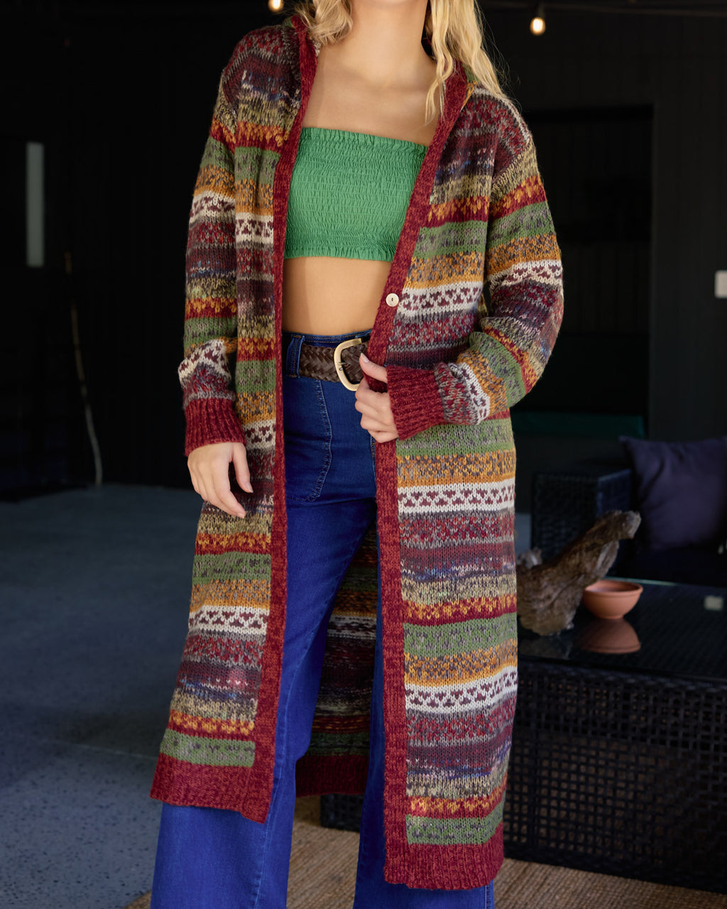 ELLA CARDIGAN FORREST
