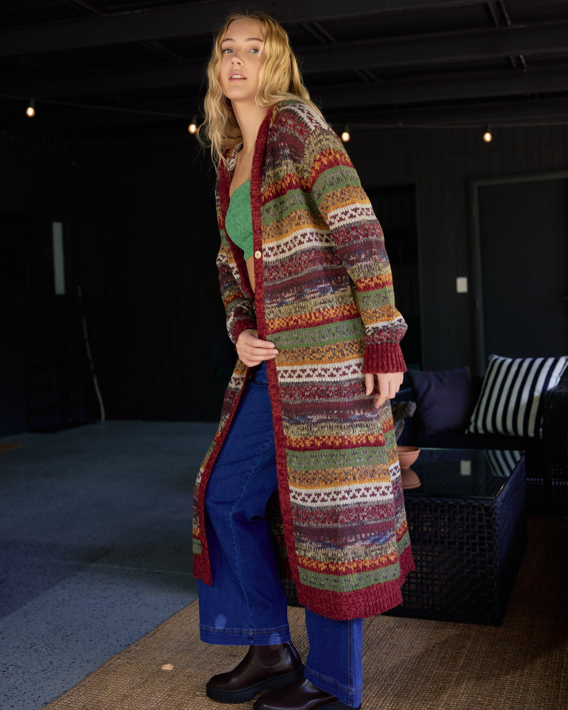 ELLA CARDIGAN FORREST