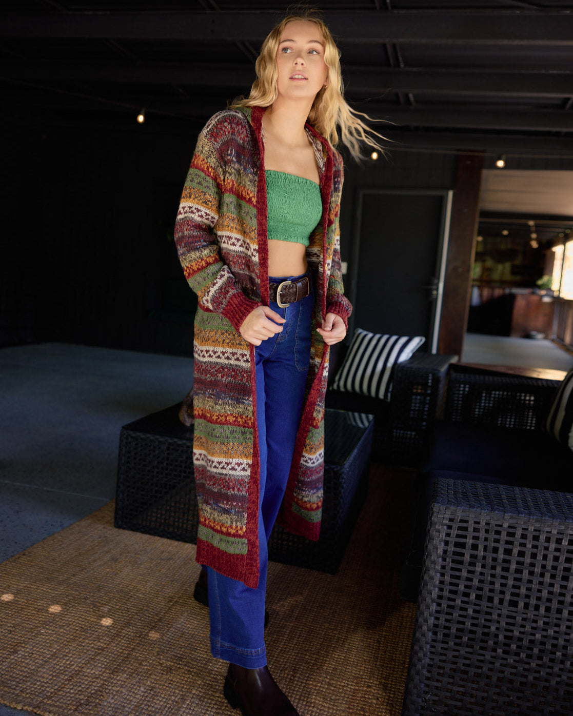 ELLA CARDIGAN FORREST
