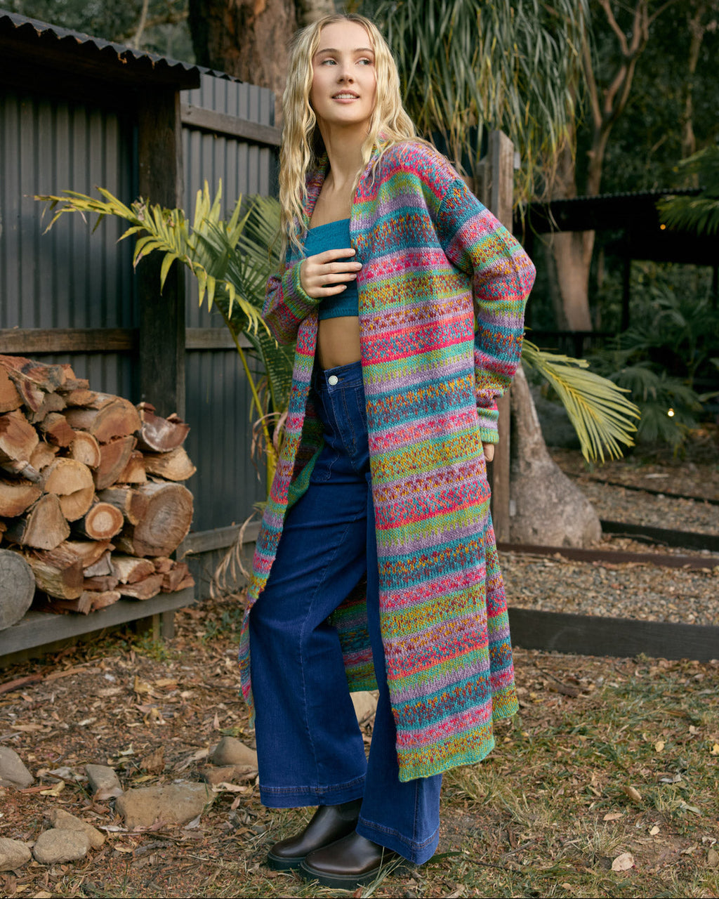 KELLY CARDIGAN PARAKEET