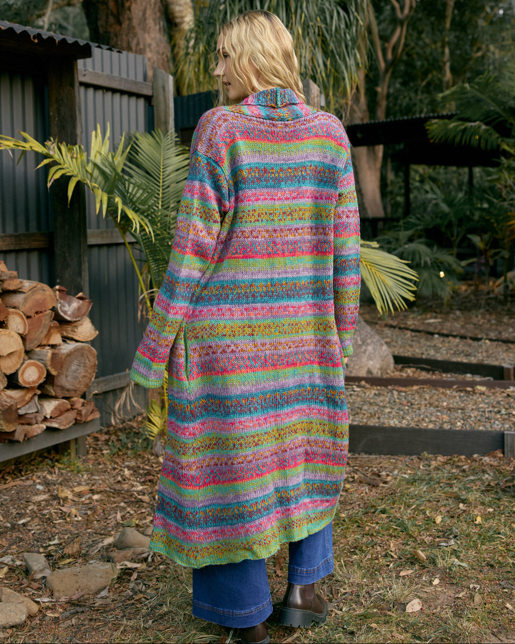 KELLY CARDIGAN PARAKEET