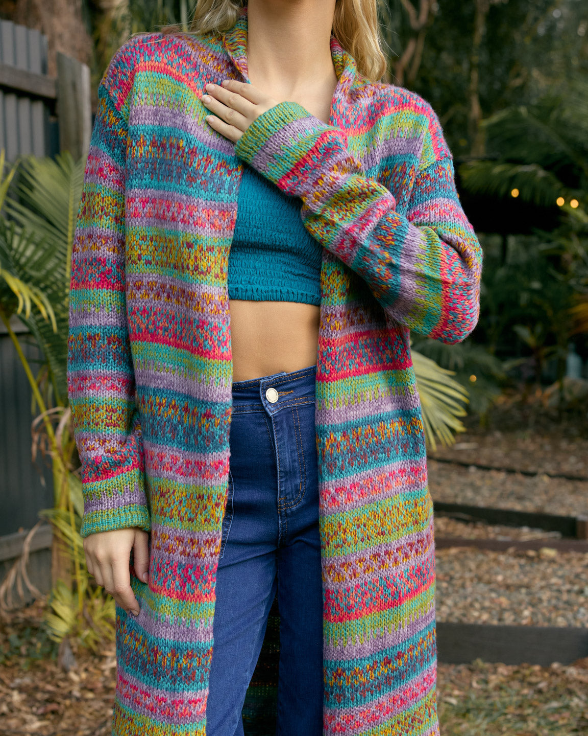 KELLY CARDIGAN PARAKEET