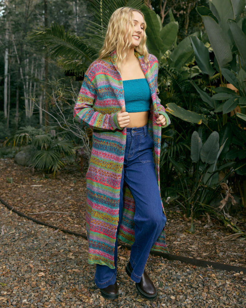 KELLY CARDIGAN PARAKEET