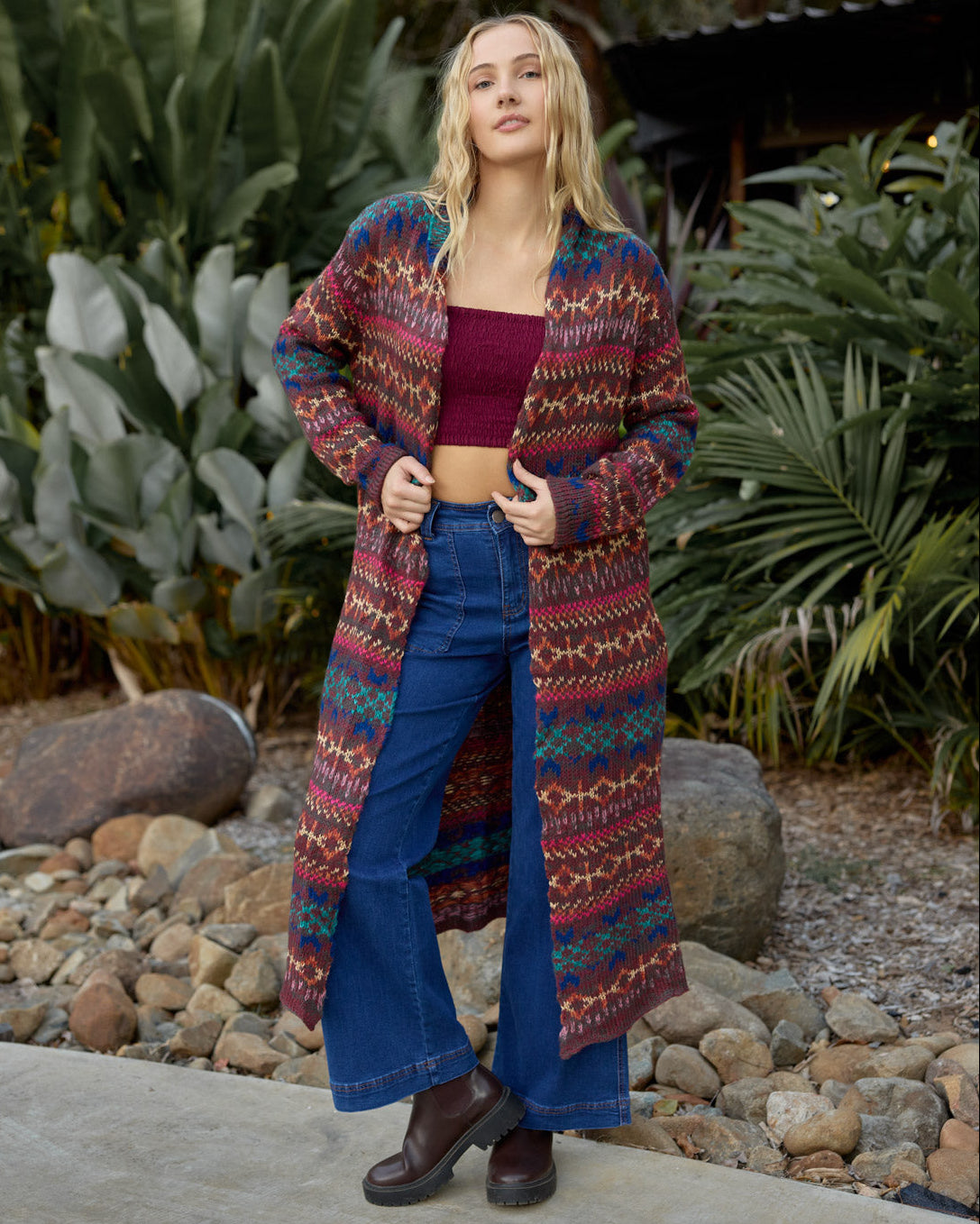 KELLY CARDIGAN SUNSET