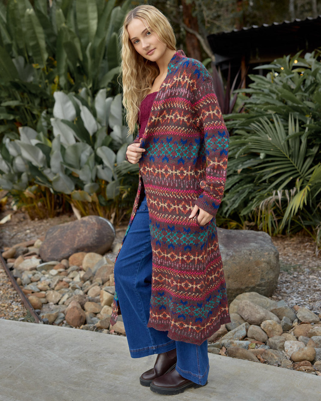 KELLY CARDIGAN SUNSET