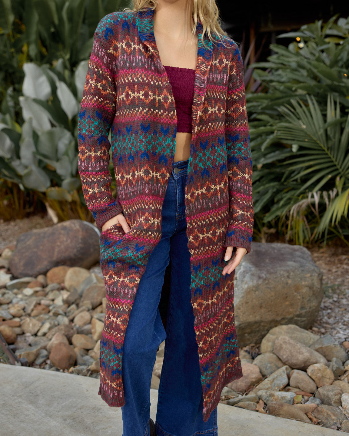 KELLY CARDIGAN SUNSET
