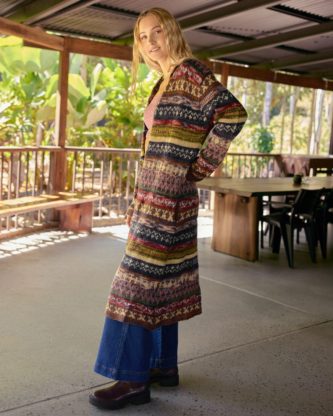 KELLY CARDIGAN WOODLAND