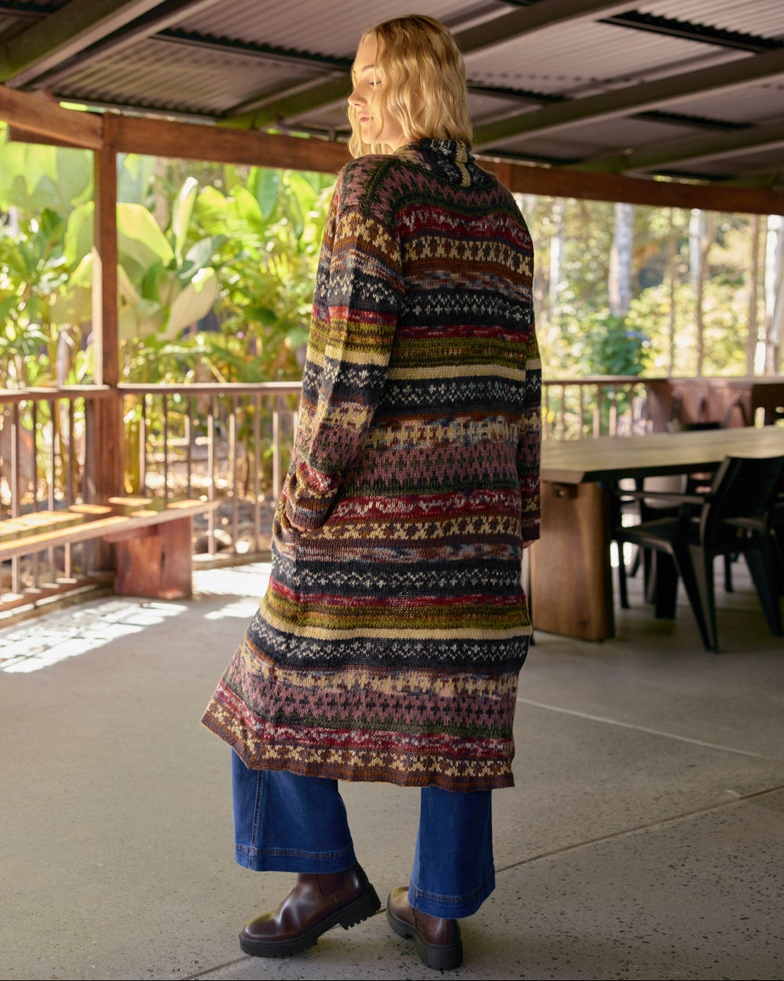 KELLY CARDIGAN WOODLAND
