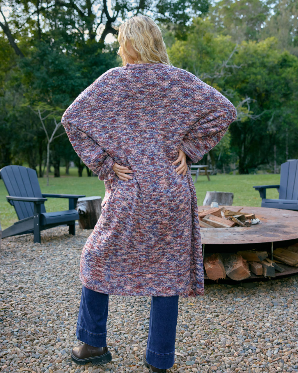 FRANKIE CARDIGAN OXFORD