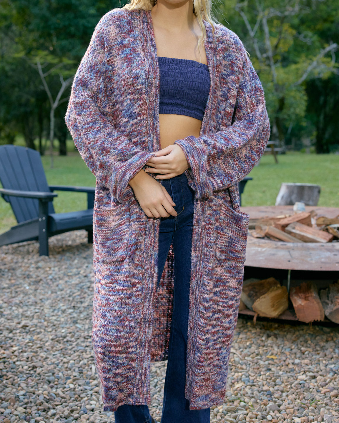 FRANKIE CARDIGAN OXFORD