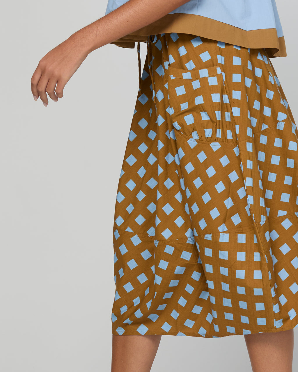 GURU SKIRT GEO CHECK