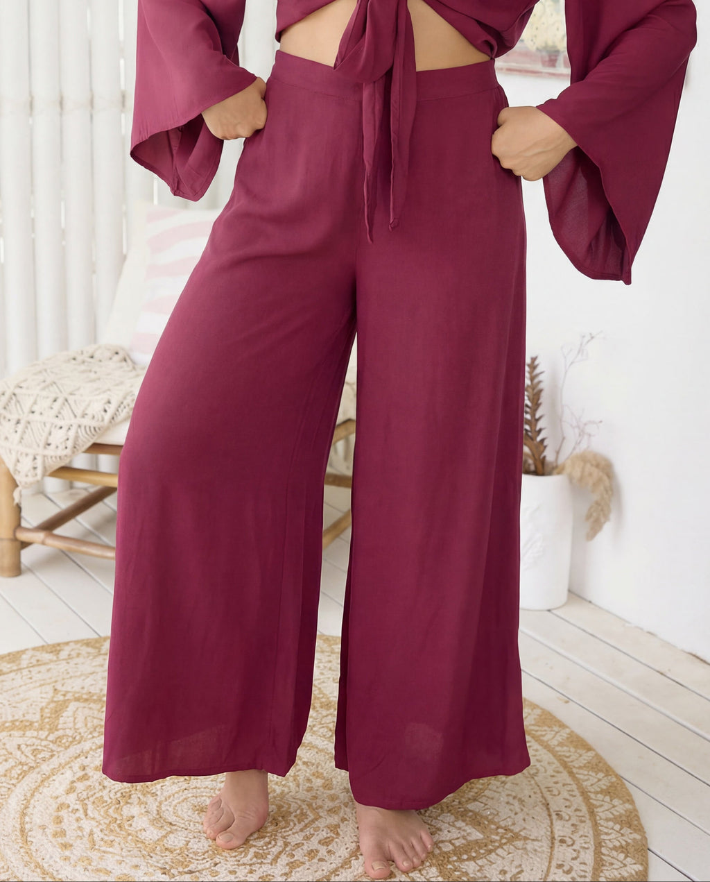 CHER PANT SANGRIA