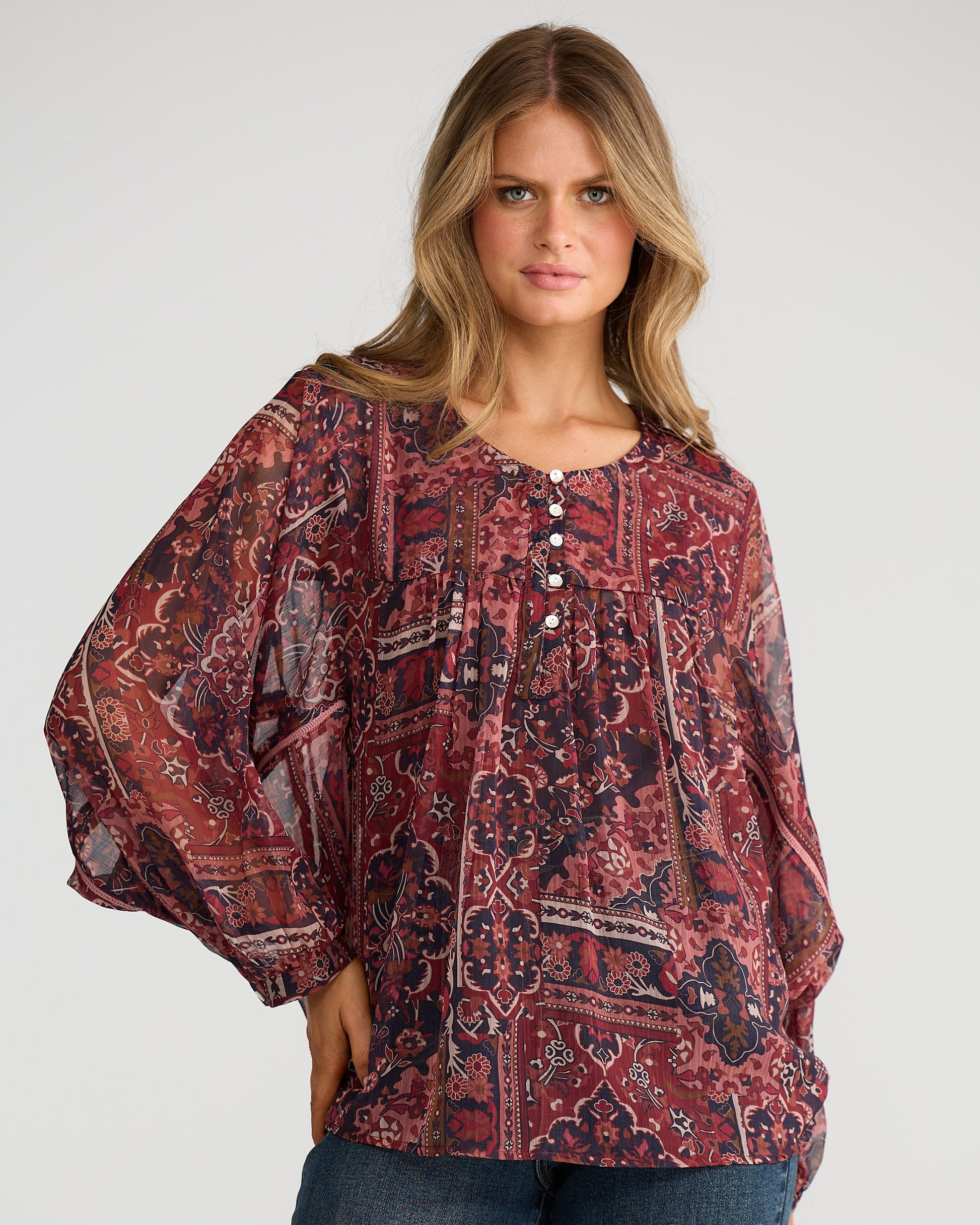 TALIA TOP MYSTIC WEAVE