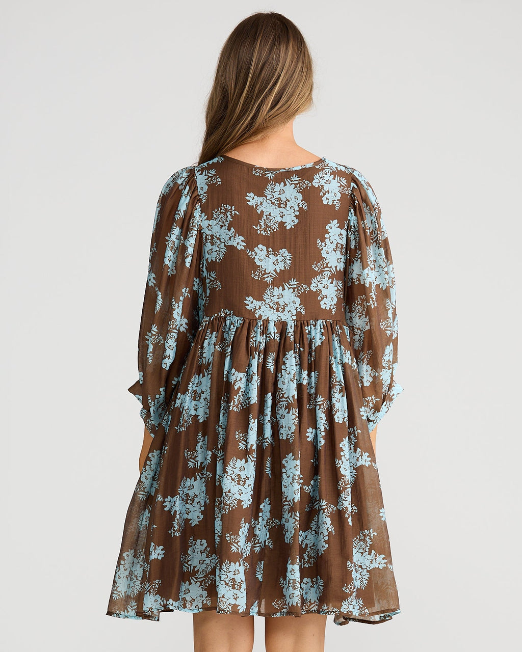 WISTERIA MINI DRESS MISTFLOWER