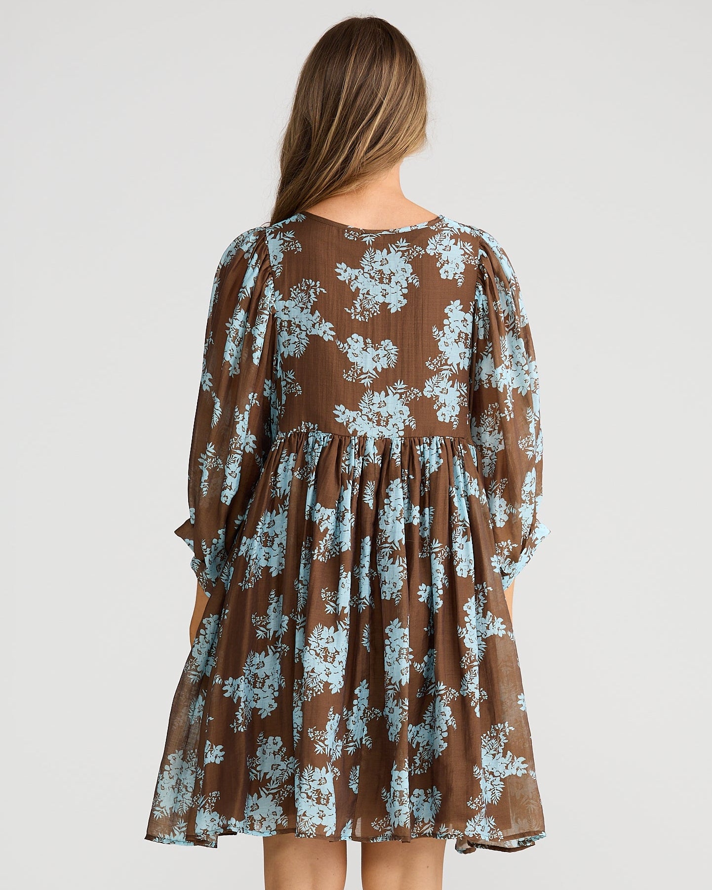 WISTERIA MINI DRESS MISTFLOWER