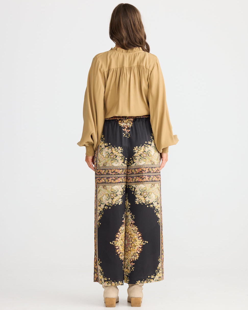 FREEDOM PANT BLACK PAISLEY