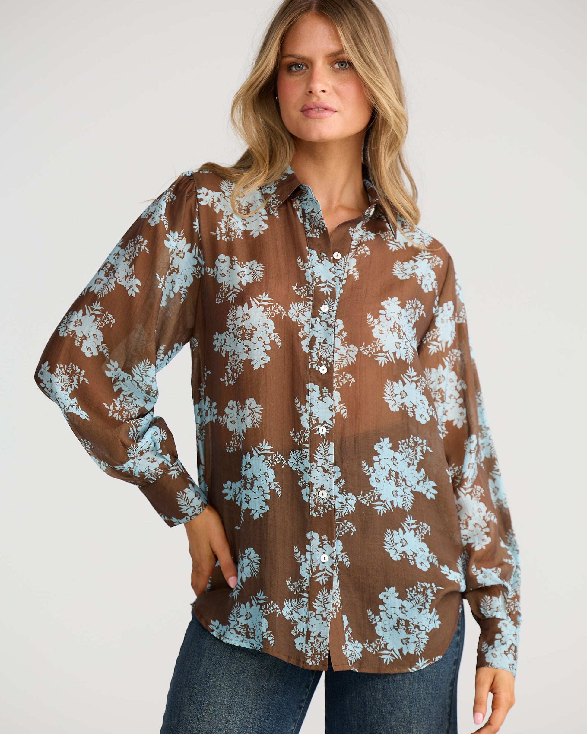 FLOWER CHILD SHIRT MISTFLOWER
